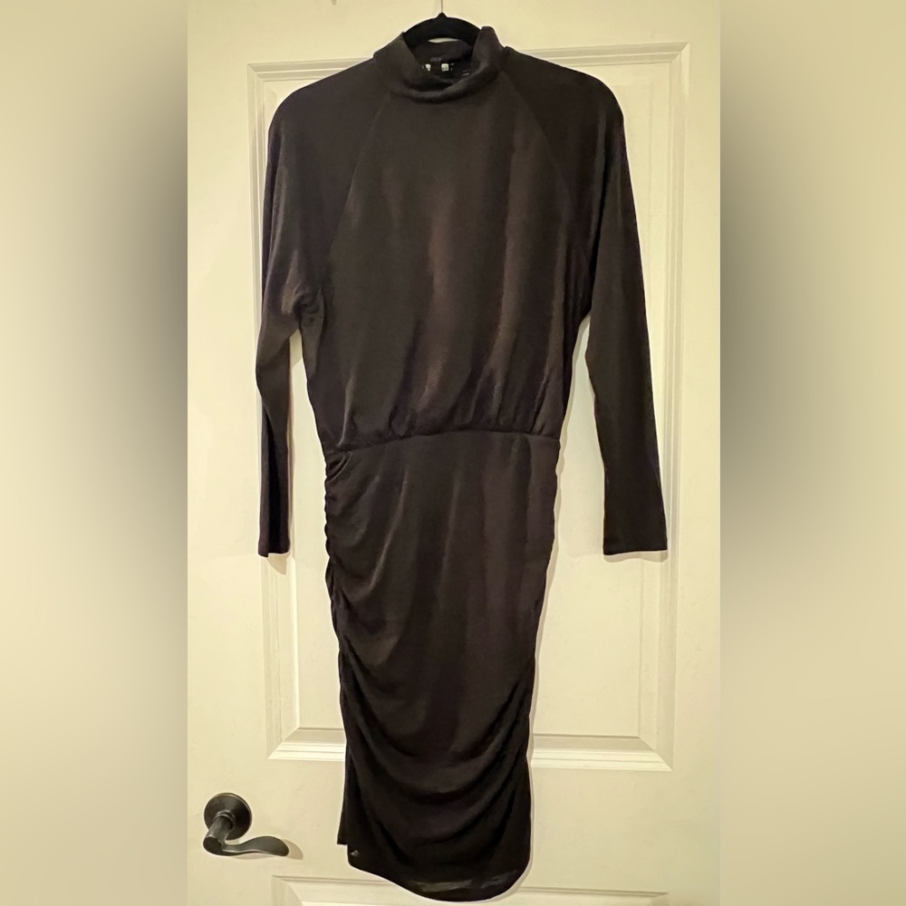 Express black dress with mock turtleneck. Size Small